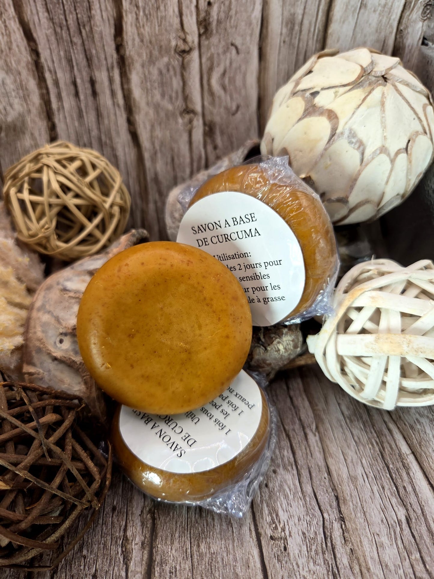 LOT DE 3 SAVONS ULLIMINATEUR VISAGE CURCUMA